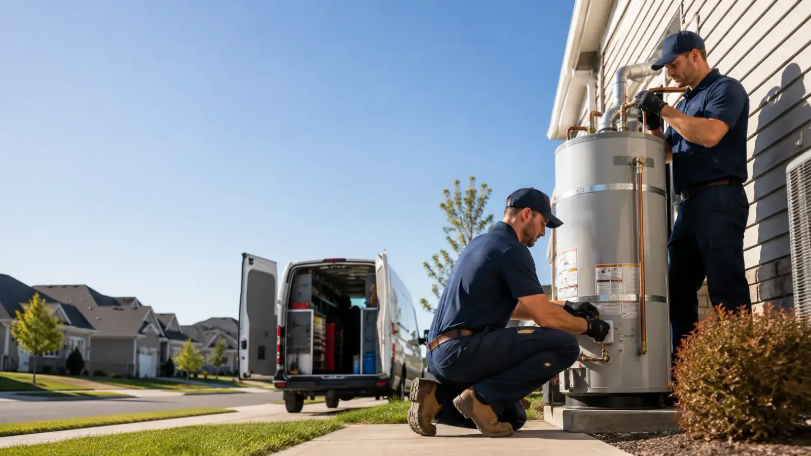 Water Heater Installation in Glidden, TX